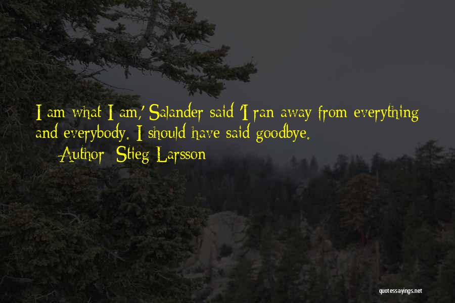 Salander Quotes By Stieg Larsson