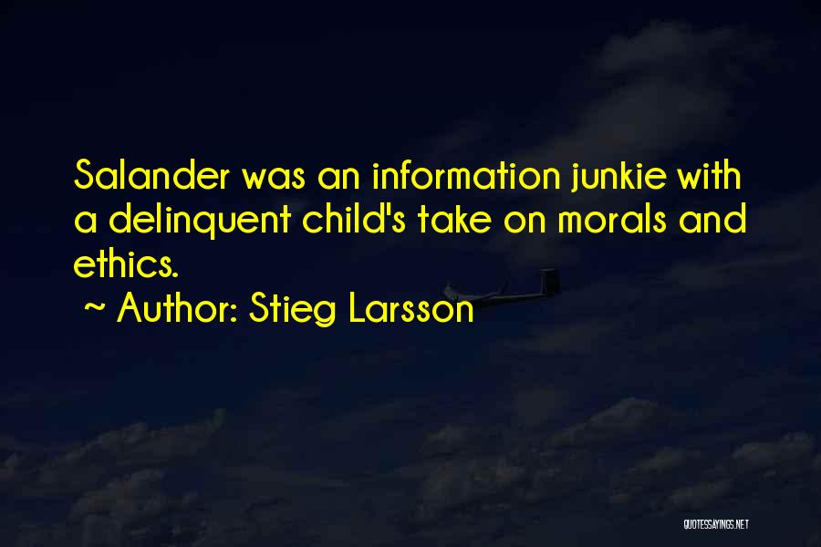 Salander Quotes By Stieg Larsson