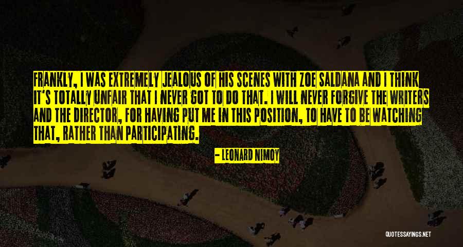 Saldana Quotes By Leonard Nimoy Saldana Quotes By Leonard Nimoy
