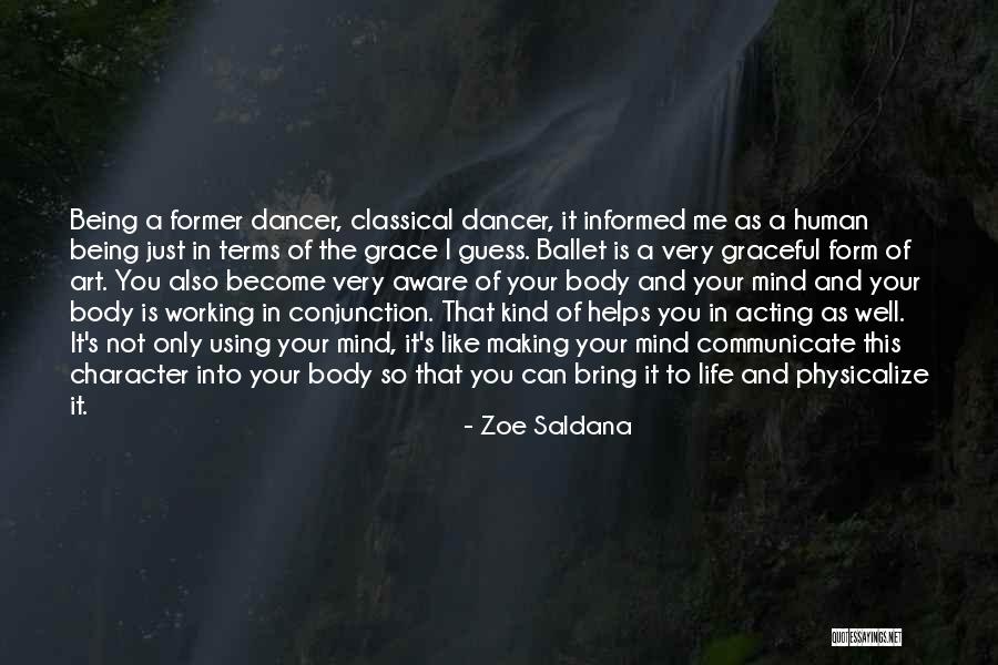 Saldana Zoe Quotes By Zoe Saldana Saldana Zoe Quotes By Zoe Saldana