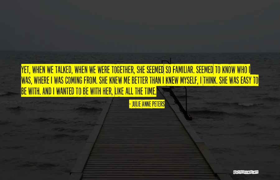 Saldivia Jones Quotes By Julie Anne Peters Saldivia Jones Quotes By Julie Anne Peters