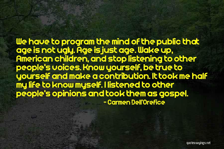 Saldras Quotes By Carmen Dell'Orefice Saldras Quotes By Carmen Dell'Orefice