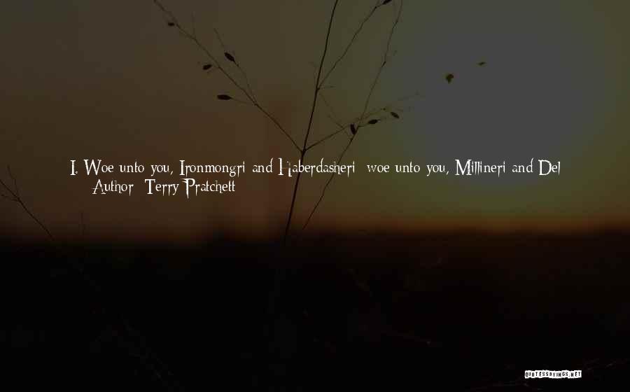 Sale Of Goods Quotes By Terry Pratchett