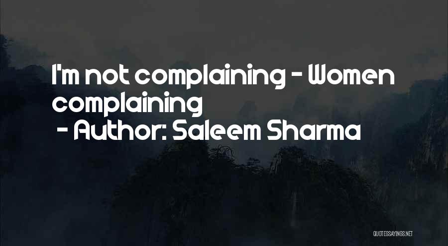 Saleem Sharma Quotes 295555