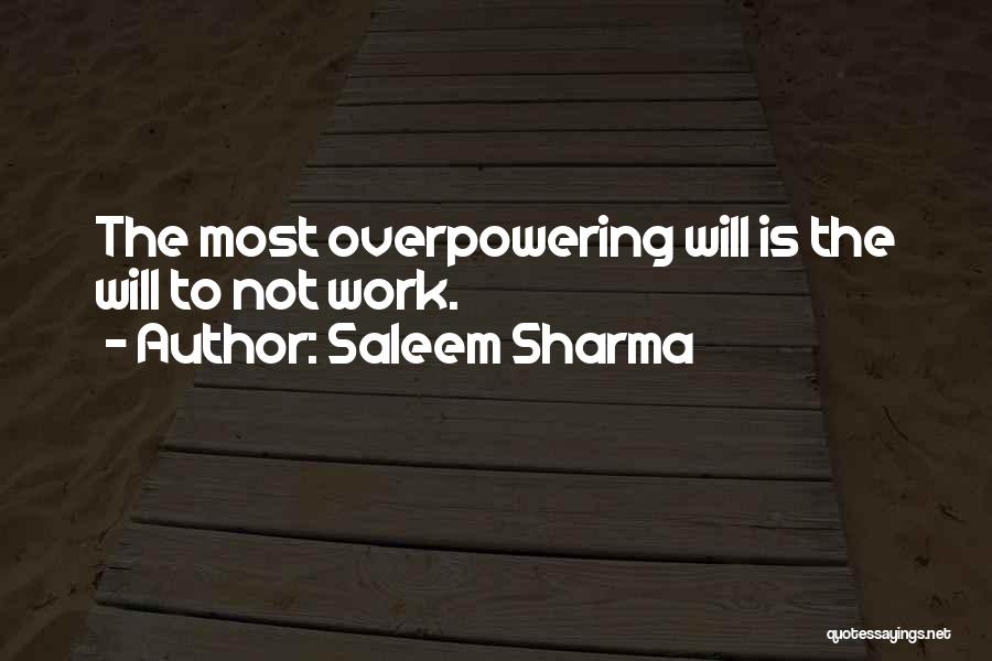 Saleem Sharma Quotes 79099
