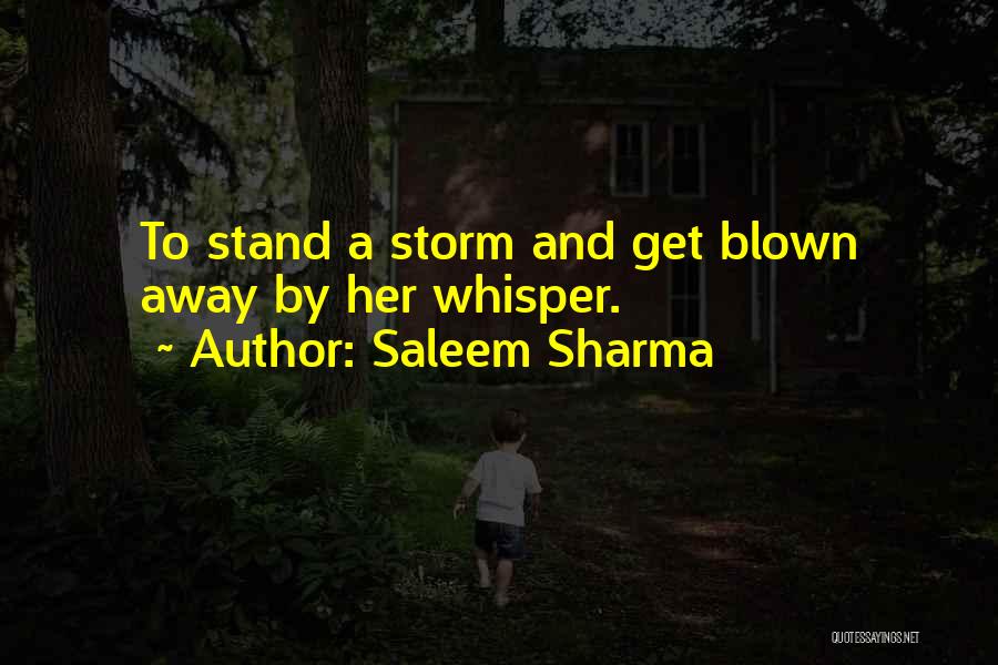 Saleem Sharma Quotes 991770