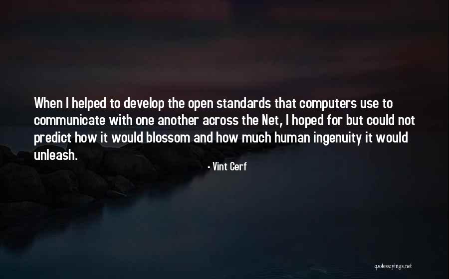 Saleema Sheikh Quotes By Vint Cerf Saleema Sheikh Quotes By Vint Cerf