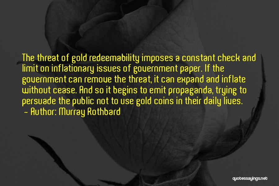 Salehi Madjid Quotes By Murray Rothbard