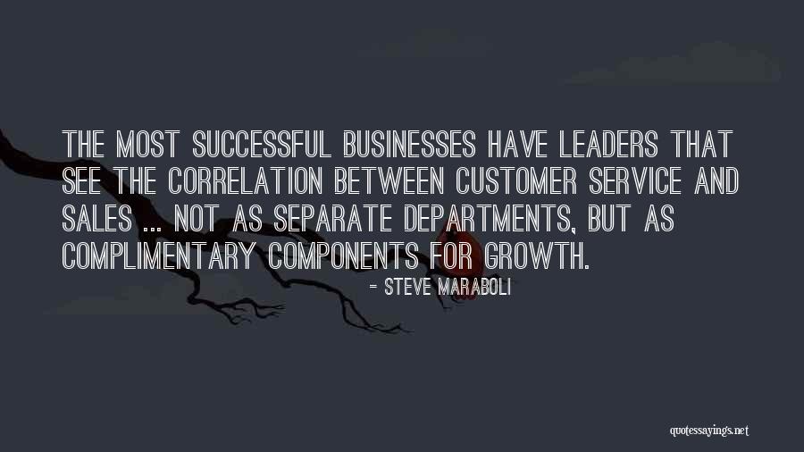 Sales Growth Quotes By Steve Maraboli