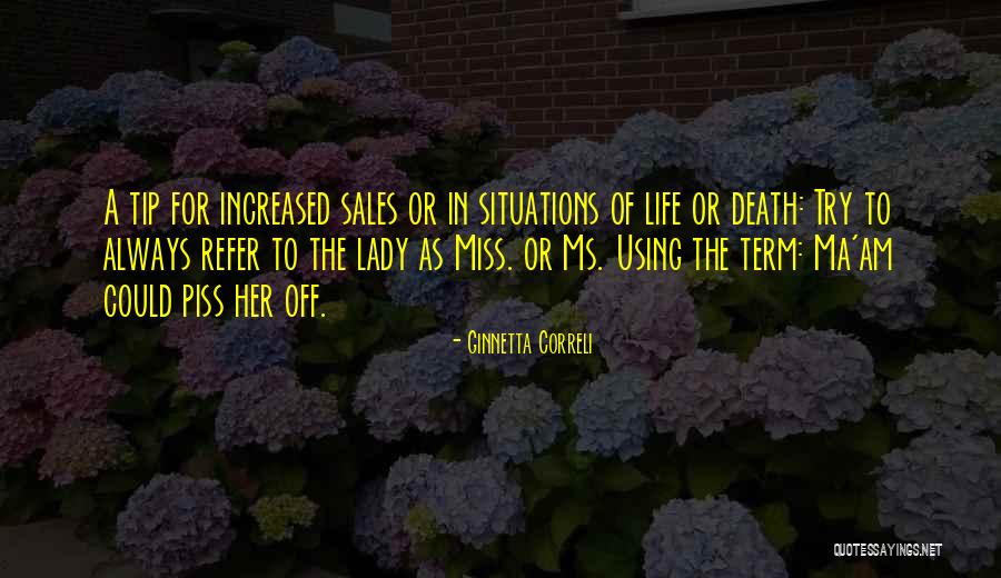 Sales Humor Quotes By Ginnetta Correli Sales Humor Quotes By Ginnetta Correli