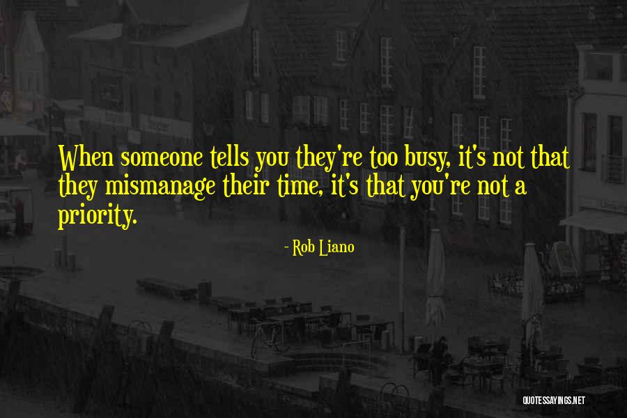 Sales Management Quotes By Rob Liano