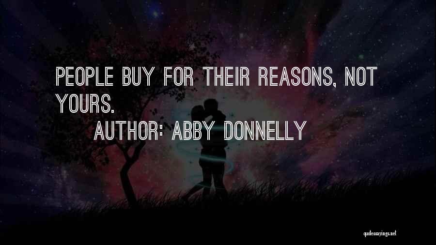 Sales Motivation Quotes By Abby Donnelly