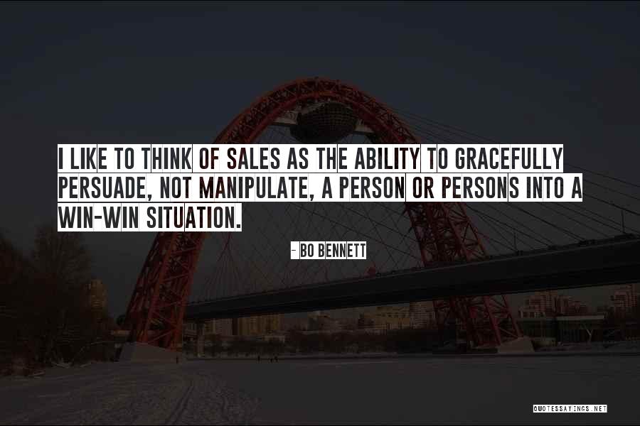 Sales Person Quotes By Bo Bennett