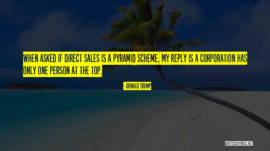 Sales Person Quotes By Donald Trump