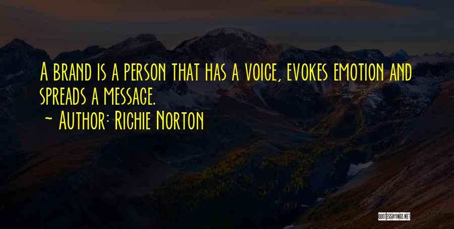 Sales Person Quotes By Richie Norton