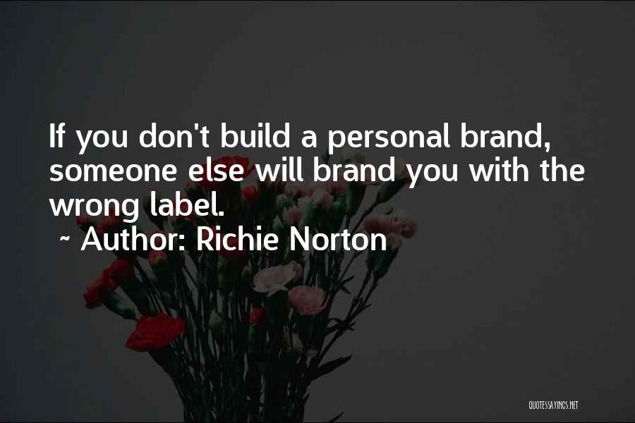 Sales Person Quotes By Richie Norton
