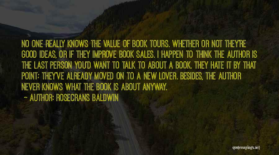 Sales Person Quotes By Rosecrans Baldwin