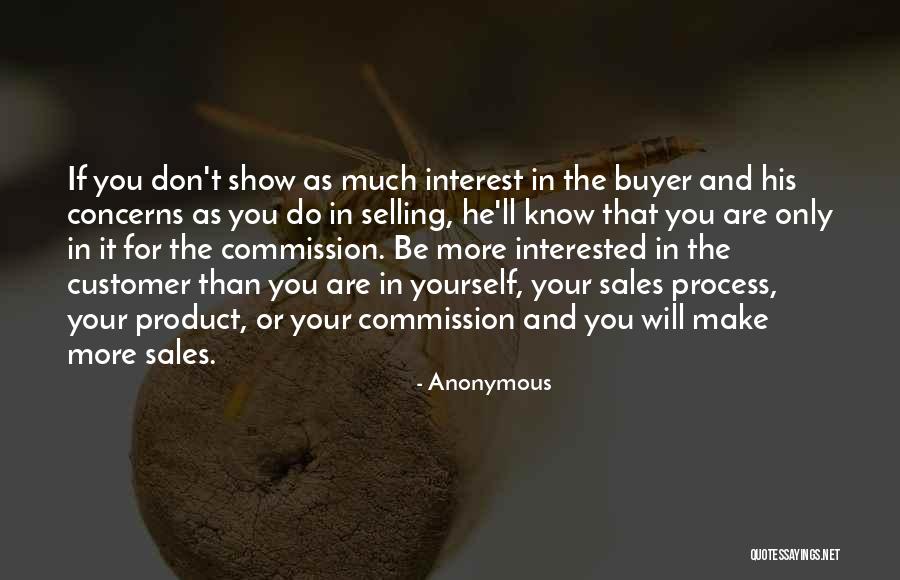 Sales Process Quotes By Anonymous