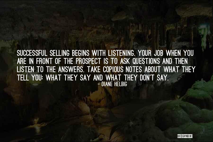 Sales Prospect Quotes By Diane Helbig Sales Prospect Quotes By Diane Helbig