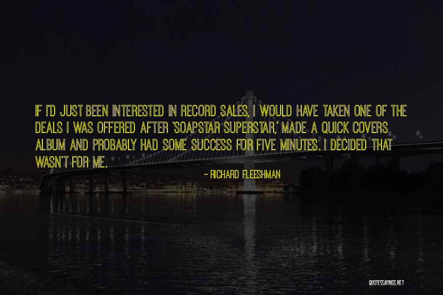 Sales Success Quotes By Richard Fleeshman Sales Success Quotes By Richard Fleeshman