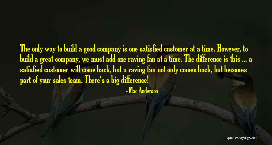 Sales Team Quotes By Mac Anderson