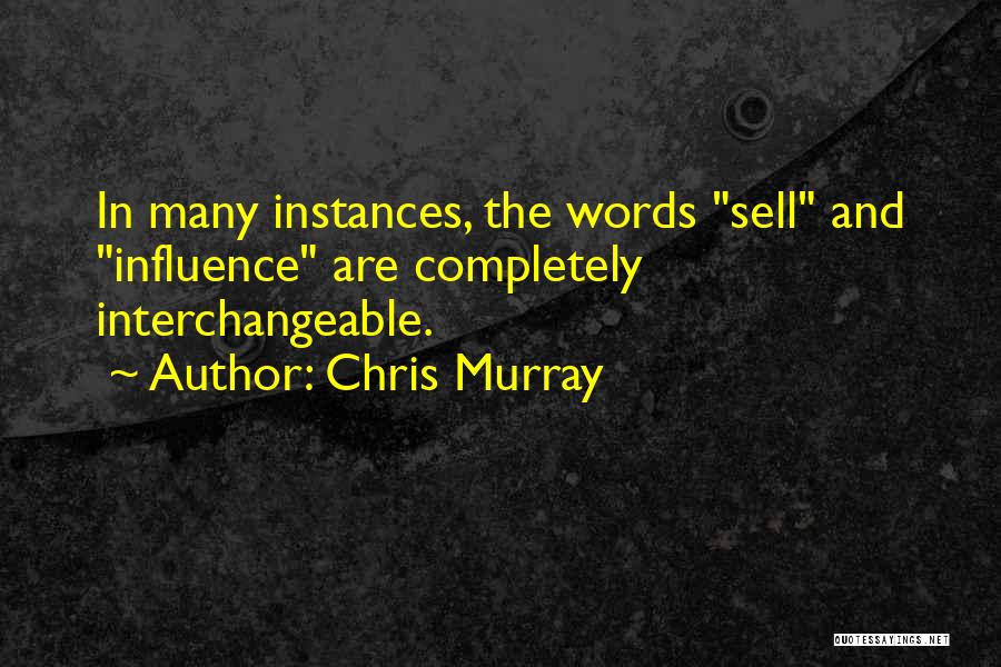 Sales Tips Quotes By Chris Murray