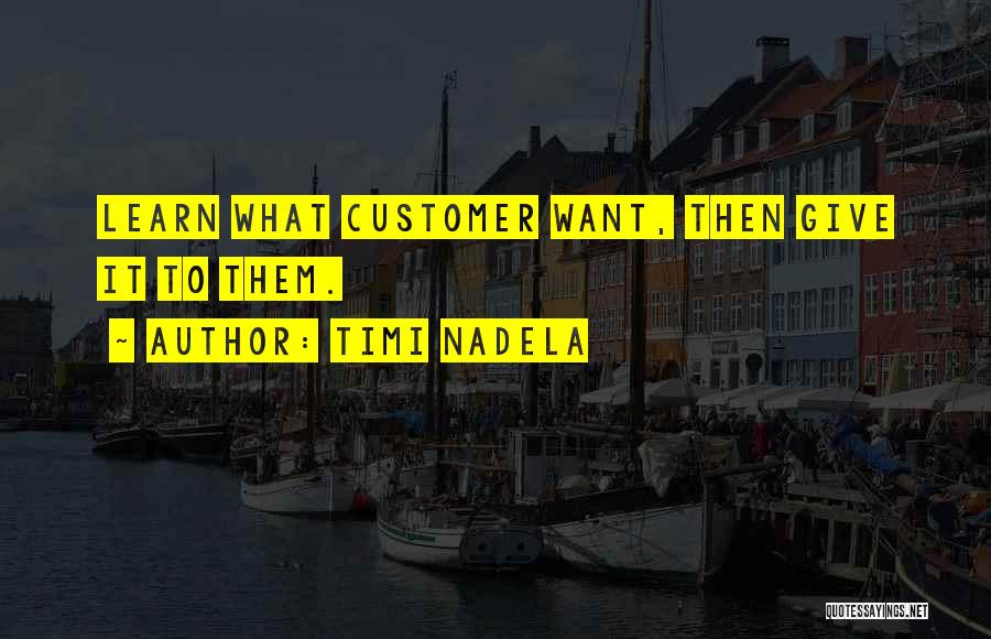 Sales Tips Quotes By Timi Nadela