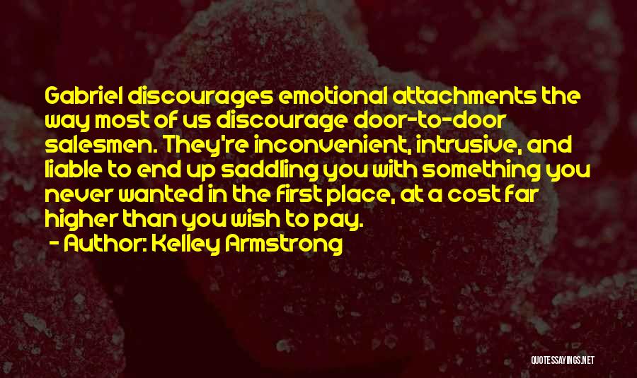 Salesmen Quotes By Kelley Armstrong