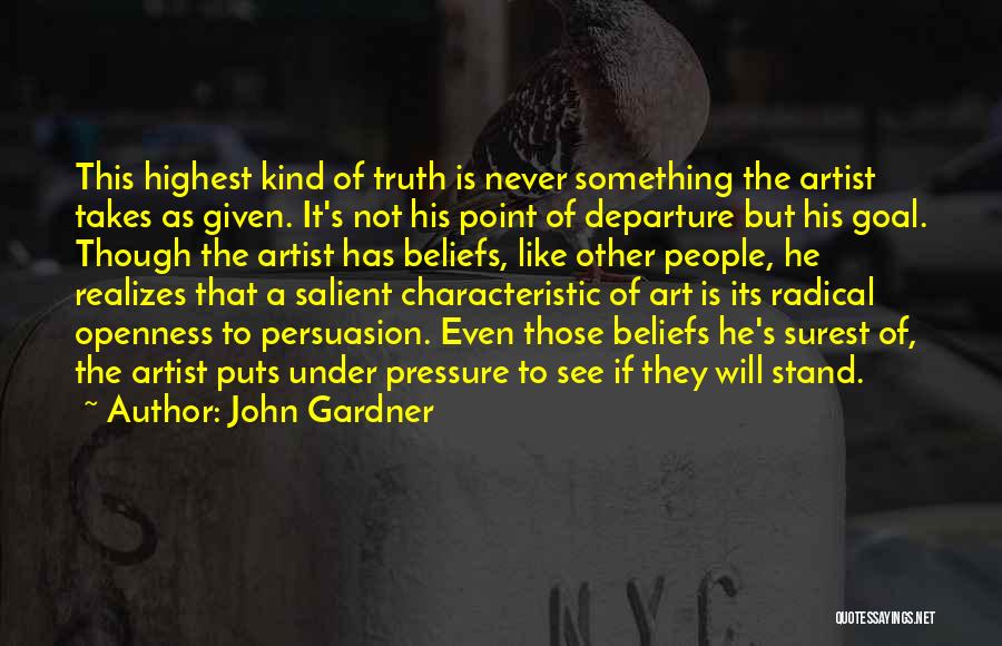 Salient Quotes By John Gardner