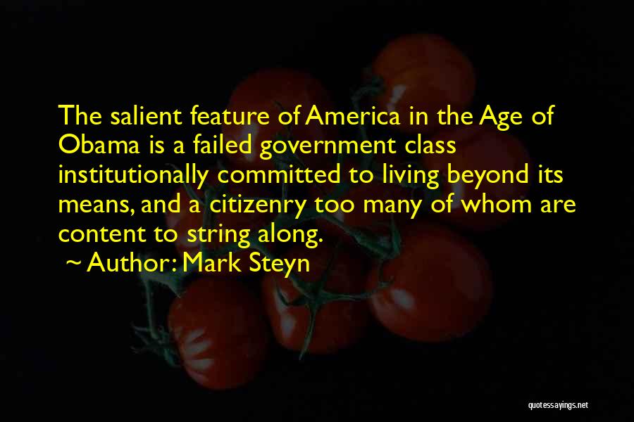Salient Quotes By Mark Steyn