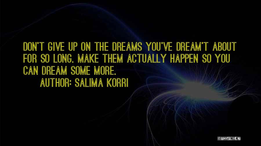 Salima Korri Quotes 927448