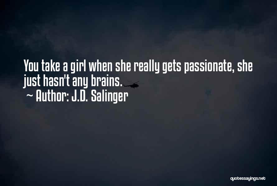 Salinger Catcher Rye Quotes By J.D. Salinger