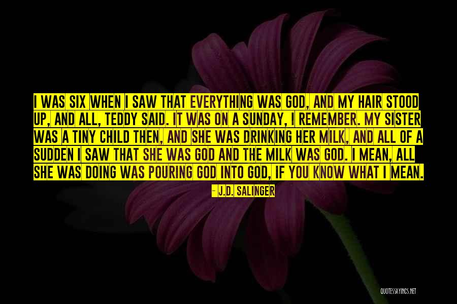 Salinger Teddy Quotes By J.D. Salinger Salinger Teddy Quotes By J.D. Salinger