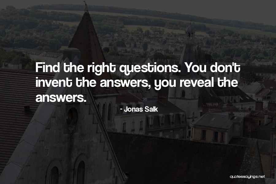 Salk Quotes By Jonas Salk Salk Quotes By Jonas Salk