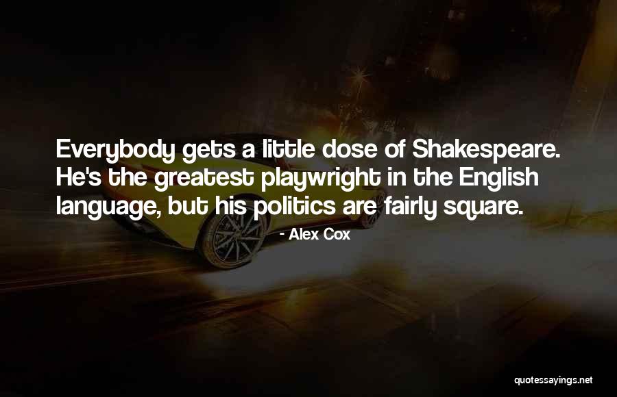 Sallers Quotes By Alex Cox Sallers Quotes By Alex Cox