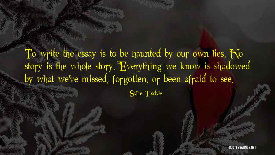 Sallie Tisdale Quotes 499995 Sallie Tisdale Quotes 499995