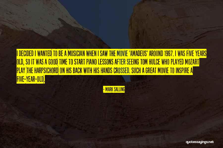 Salling Quotes By Mark Salling Salling Quotes By Mark Salling