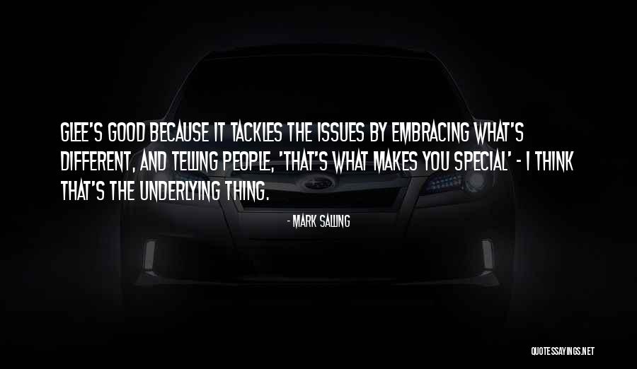 Salling Quotes By Mark Salling Salling Quotes By Mark Salling