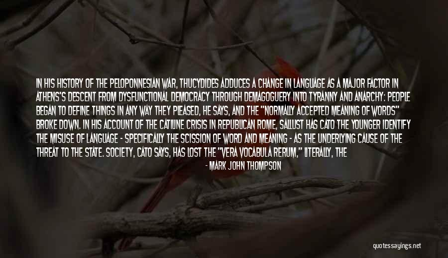 Sallust Catiline Quotes By Mark John Thompson Sallust Catiline Quotes By Mark John Thompson
