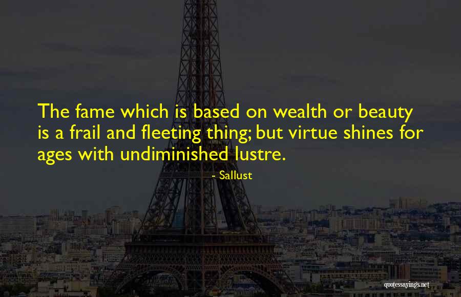 Sallust Quotes 599909