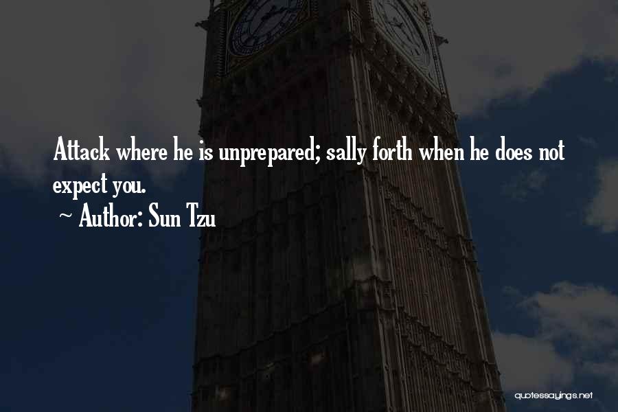 Sally Forth Quotes By Sun Tzu