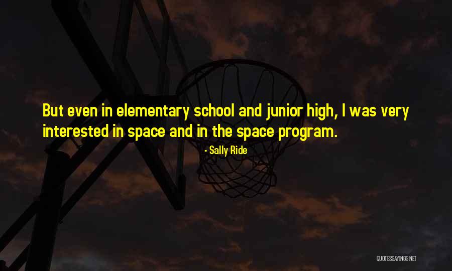 Sally Ride's Quotes By Sally Ride Sally Ride's Quotes By Sally Ride