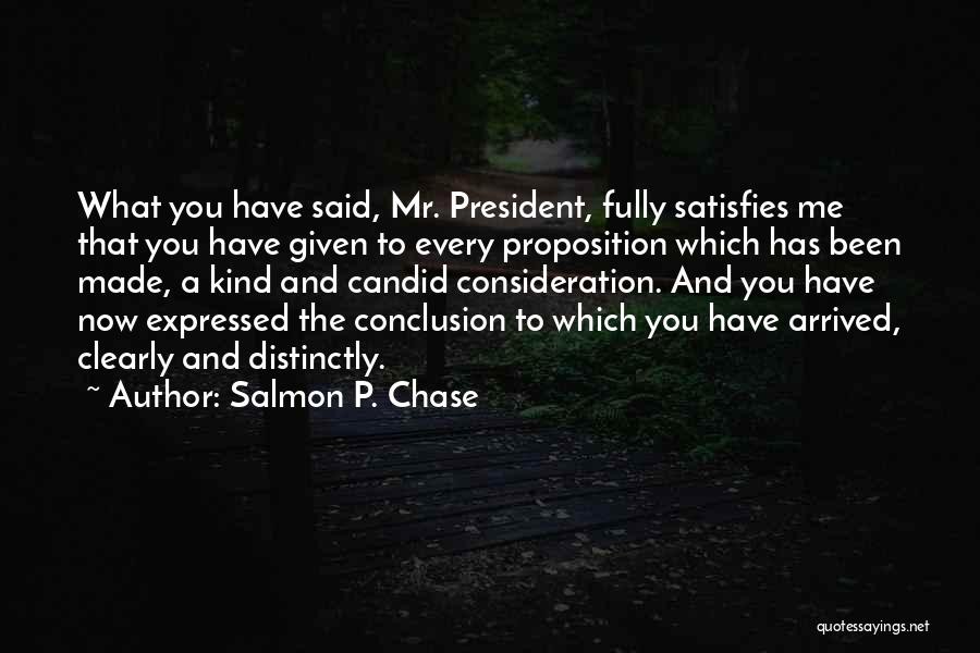 Salmon P. Chase Quotes 511180