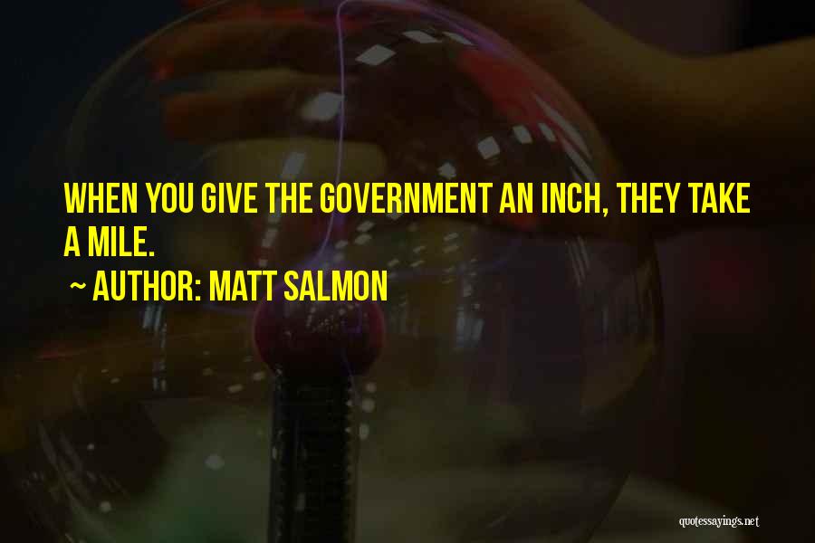 Salmon Quotes By Matt Salmon