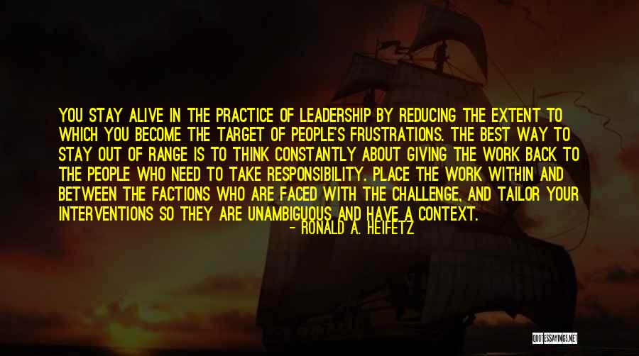Salmos 4 8 En Quotes By Ronald A. Heifetz Salmos 4 8 En Quotes By Ronald A. Heifetz