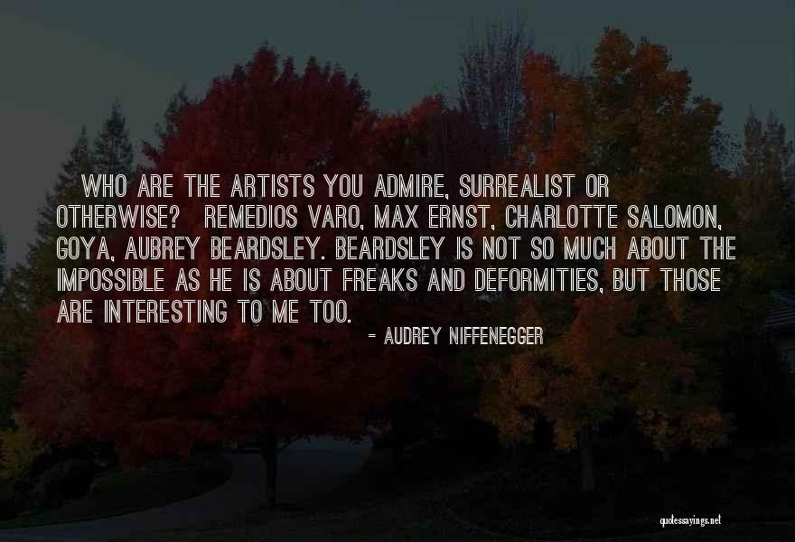 Salomon V Salomon Quotes By Audrey Niffenegger