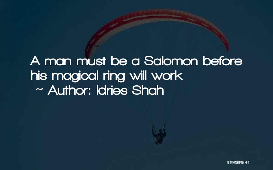 Salomon V Salomon Quotes By Idries Shah