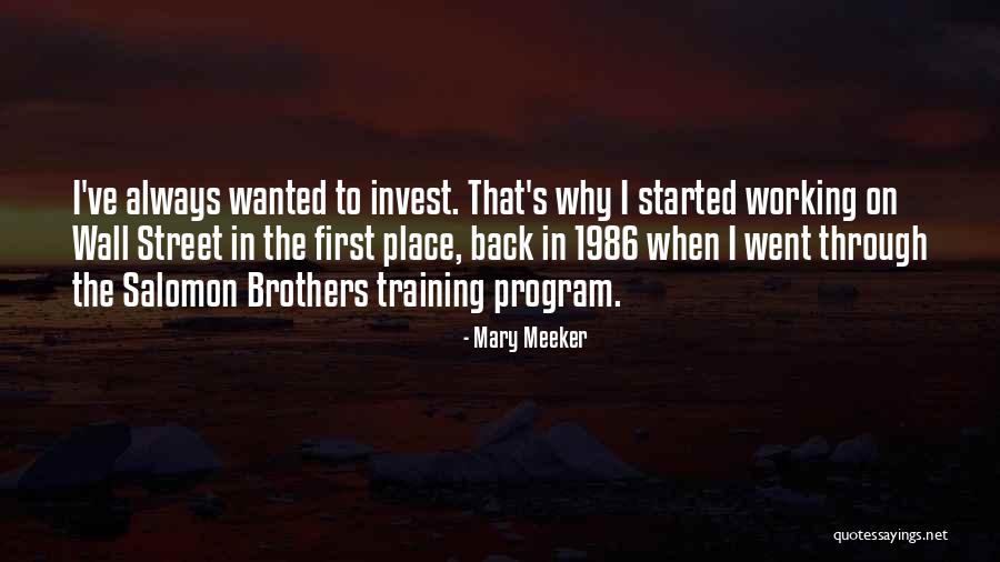 Salomon V Salomon Quotes By Mary Meeker Salomon V Salomon Quotes By Mary Meeker