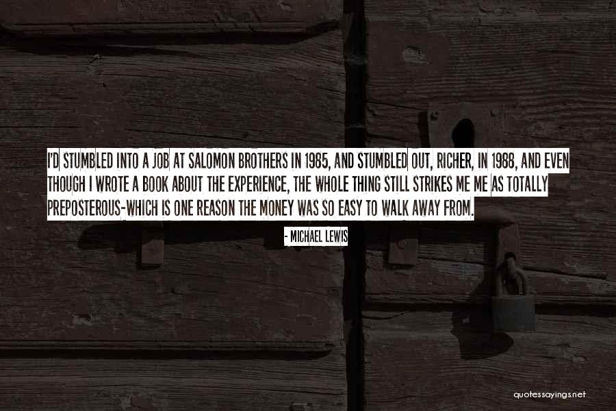 Salomon V Salomon Quotes By Michael Lewis Salomon V Salomon Quotes By Michael Lewis