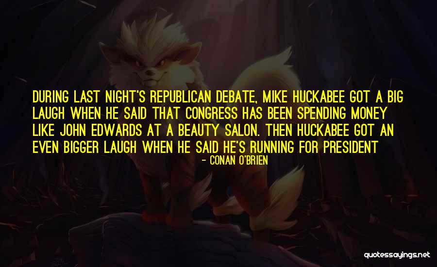 Salon Beauty Quotes By Conan O'Brien